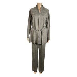 Tommy Bahama Cotton Khaki-tan 2 Piece Sweater & Pants Set Size XS